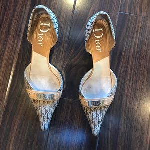 Christian Dior kitten heels